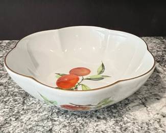 Royal Worcester Evesham Gold Fruit Bowl