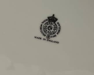 Royal Worcester Evesham Gold Salad Plates