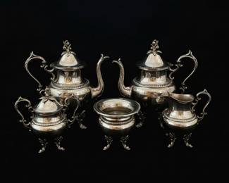 Silver Plated Tea Service Style
