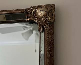 Ornate Gold Gilt Wall Mirror