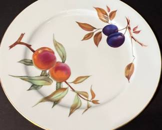 Royal Worcester Evesham Gold Salad Plates
