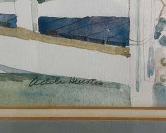 Harbor Scene Wall Art - Adele Huestis