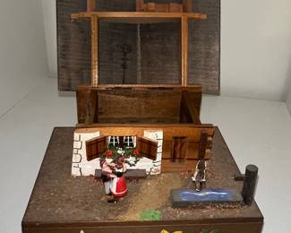 Swiss Chalet Style Music Box 'Weggisserlied'