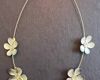 Five Flower Necklace