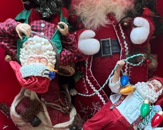 Santa Figurines
