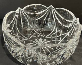 American Brilliant Period Cut Crystal Bowl