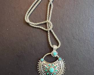 Southwestern Style Pendant Necklace