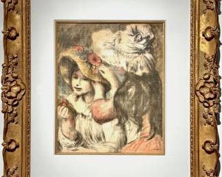 Pierre Auguste Renoir Le Chapeau Epingle 2e planche 1.