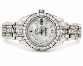 Lot 8000 Rolex Masterpiece with Diamonds