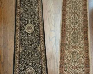 One Persian And One Oriental Traditional Rug Runner