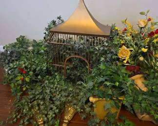Mystery Lot Faux Florals, Greenery, Decorative Pots GardenInspired Decor