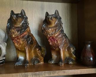 Chalkware shepards / collies