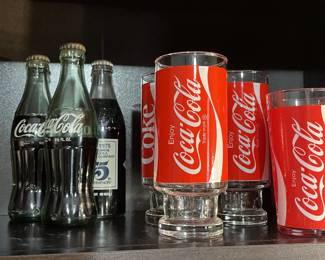 Coca-cola Glassware and memorabilia