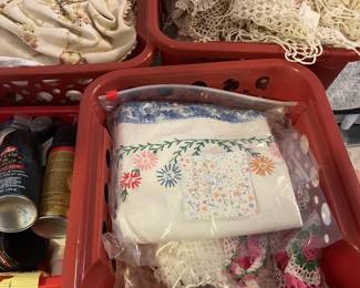 Table Linens and Doilies