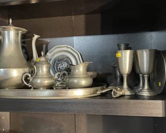 Pewter Drinkware Sets