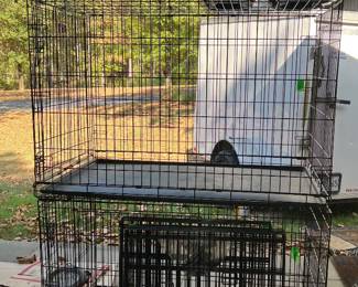 Doggie Crates, Dog Food Bowls