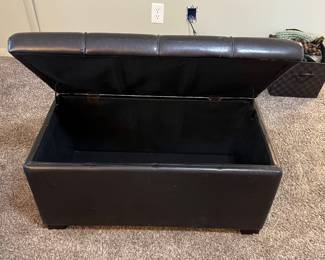 Oblong Ottoman open