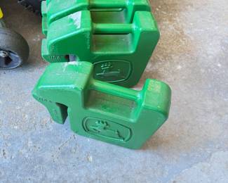 John Deere tractor weights