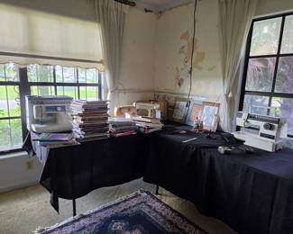 Sewing room