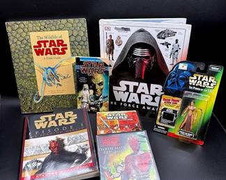 Star Wars Collection Featuring Books, DVD’s and A Princess Leia Figurine In Original Packaging