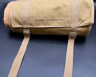 WWI U.S. Army “General Operating Case” Canvas Roll With Field Surgical Tools