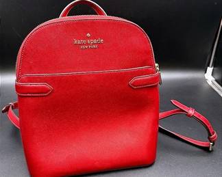 Kate Spade New York Staci Dome Backpack Red