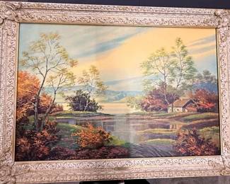 “Autumn Hidaway” Framed Print