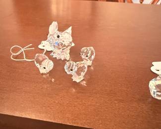 Swarovski Crystal Hen and Chicks