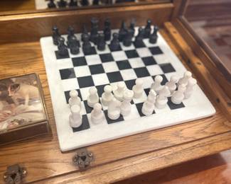 Marble Chess set