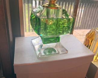 Large Crystal Perform Bottle