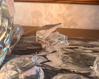 Piano and Stool - Swarovski
