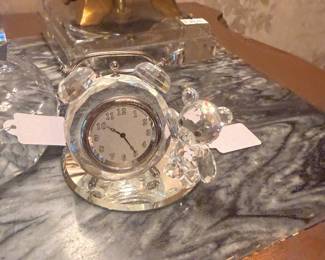 Swarovski - Bear and Clock