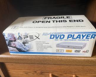 Still in box dvd player