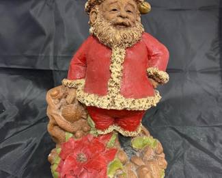 Red Santa Figurine 11in ($10)