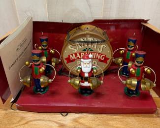 Santa's Marching Band Figurines ($60)