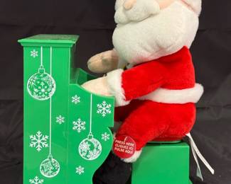 Plush Santa Playing Piano ($13)