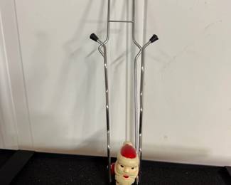 Vintage spinning Santa toy ($12)