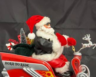 Born to Ride Santa Sleigh ($18)