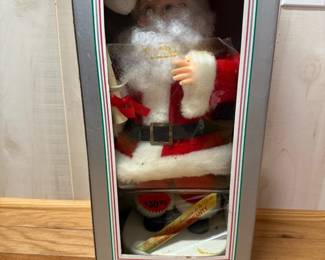 Animated & Illuminated Santa Figure ($30)