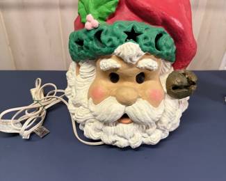 Santa Head Lamp ($22)
