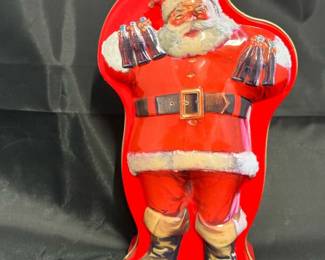 Coca-Cola Haddon Sundblom Santa Tin ($8)