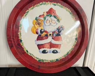 Santa Serving Tray ($6)