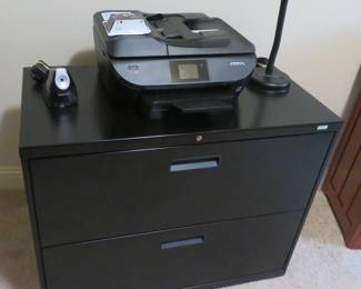 File cabinet, printer