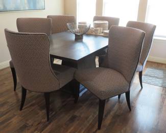 Dining table with chairs
