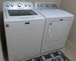 Maytag washer, dryer