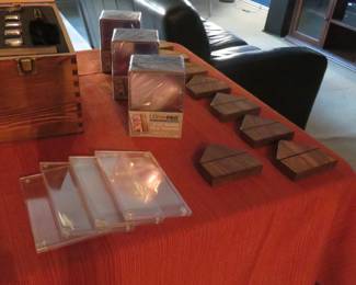 Sports card sleeves, holders