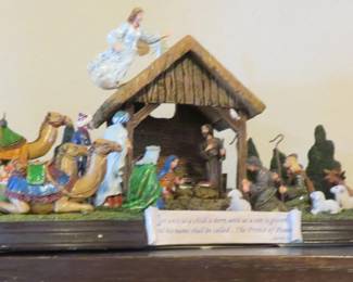 Nativity set