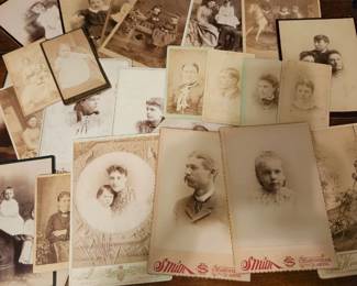 Antique photos and tin types