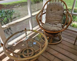 More rattan furniture
