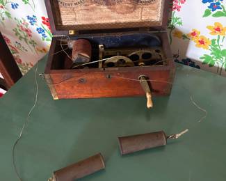 Electrotherapy - 'Quackery' mediacal devise for individuals with 'NERV)US DISEASE'!! 